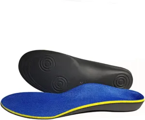1Pair Flatfoot Correction Insoles for Men and Women Cuttable Arch Support Orthotic Pads Comfortable Shoe Cushions for Casual Shoes Sneakers Running and Hiking S