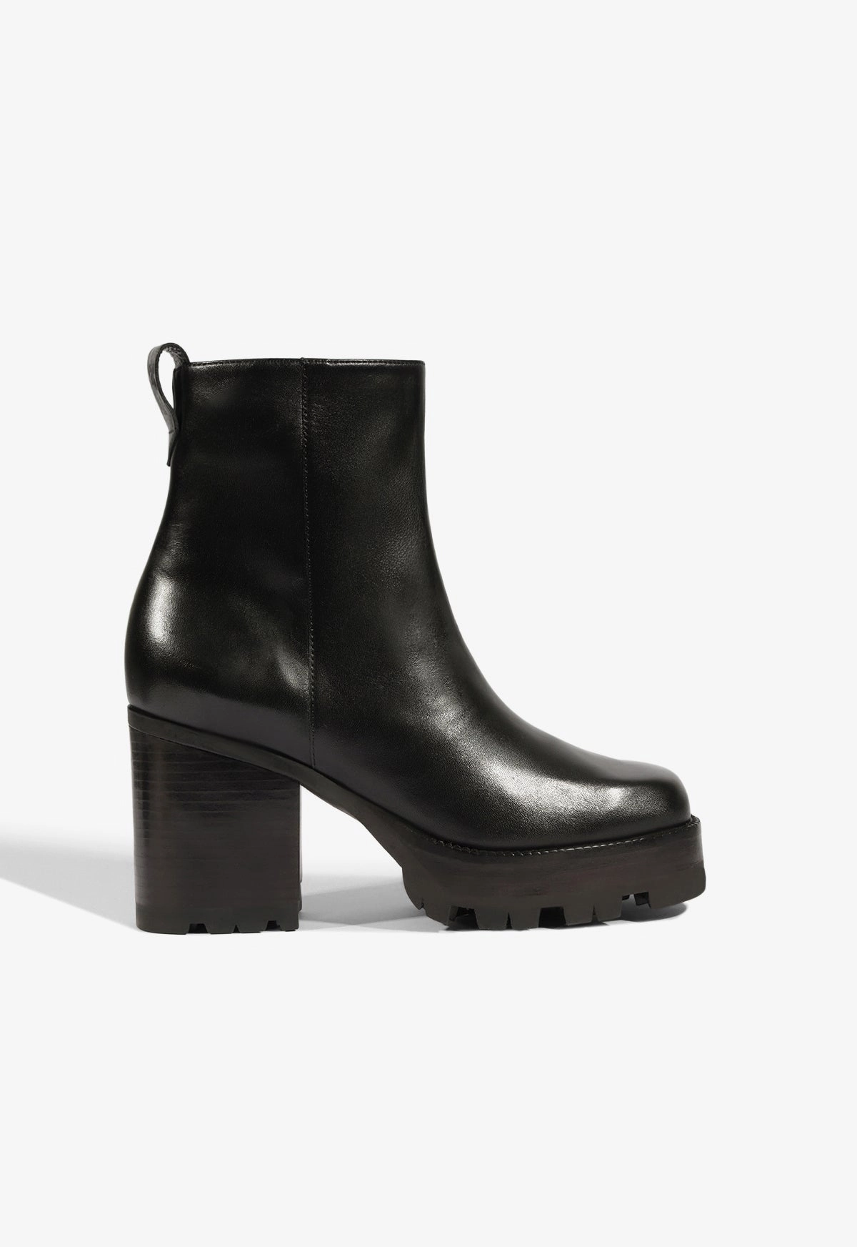 240 Leather Bootie Sleek Wear Timeless Fashion