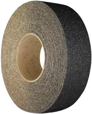 2" Black Grit Stop Anti-Slip Tape