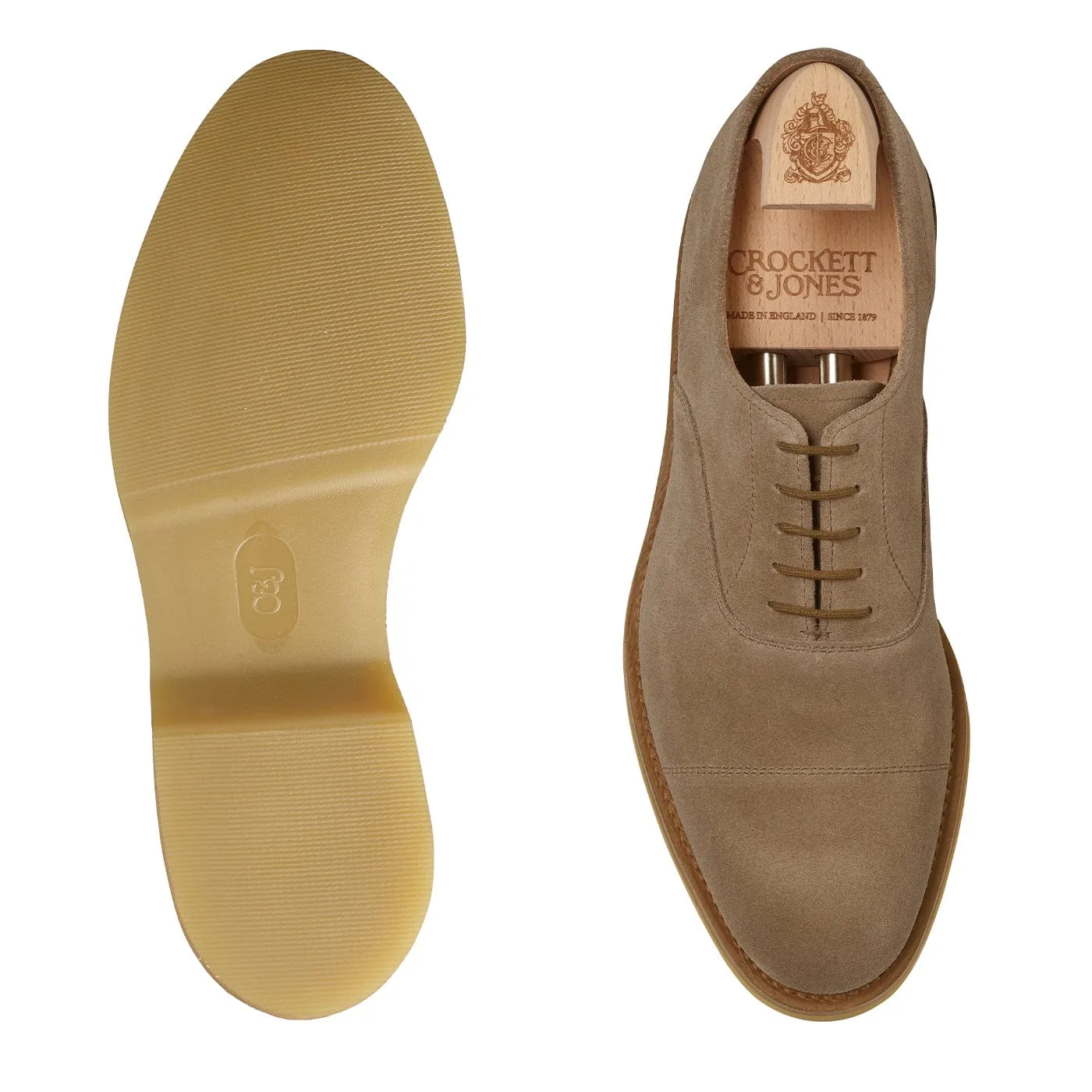 Desert Run London Cool Tresco Khaki Suede