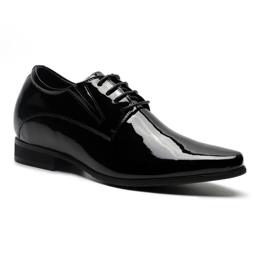 8 CM / 3.15 Inches CMR CHAMARIPA Formal Height Increasing Shoes High Heel Men Dress Shoes