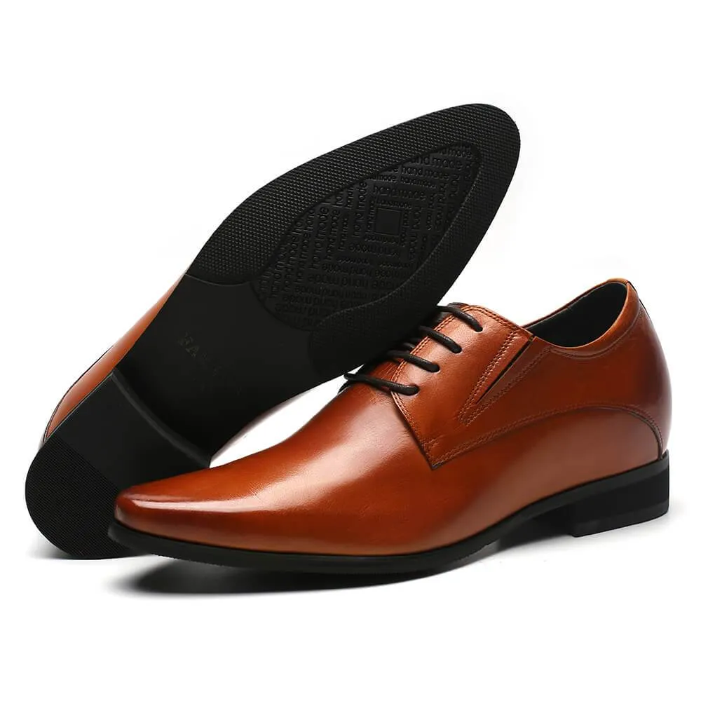 8 CM / 3.15 Inches CMR CHAMARIPA Formal Height Increasing Shoes High Heel Men Dress Shoes