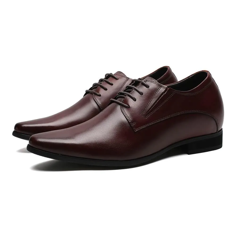 8 CM / 3.15 Inches CMR CHAMARIPA Formal Height Increasing Shoes High Heel Men Dress Shoes