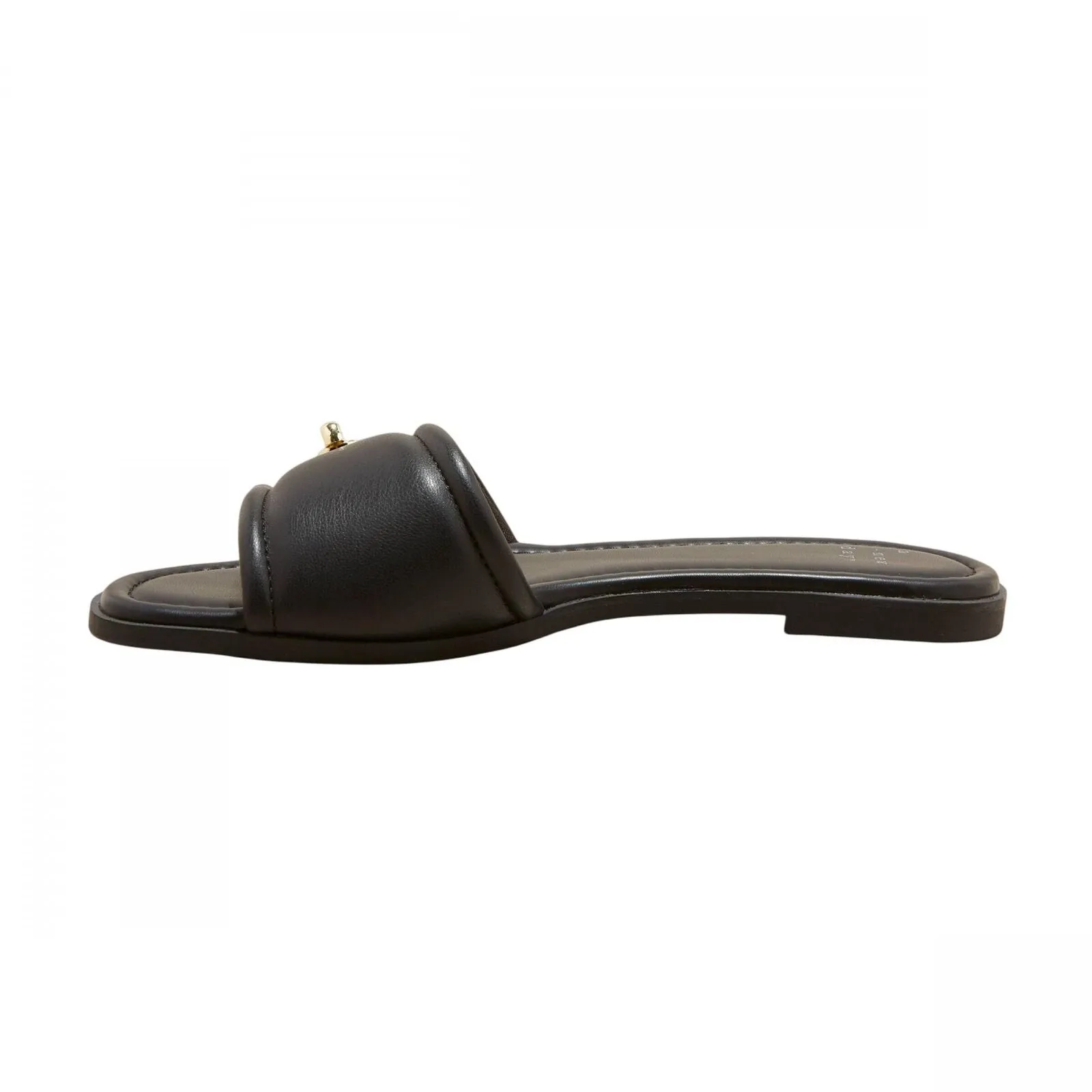A New Day Womens Audrey Slide Sandals 89998708 Black 7.5M