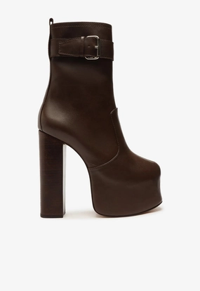 Non Slip Tread Firm Ground Aberdeen Buckle Bootie
