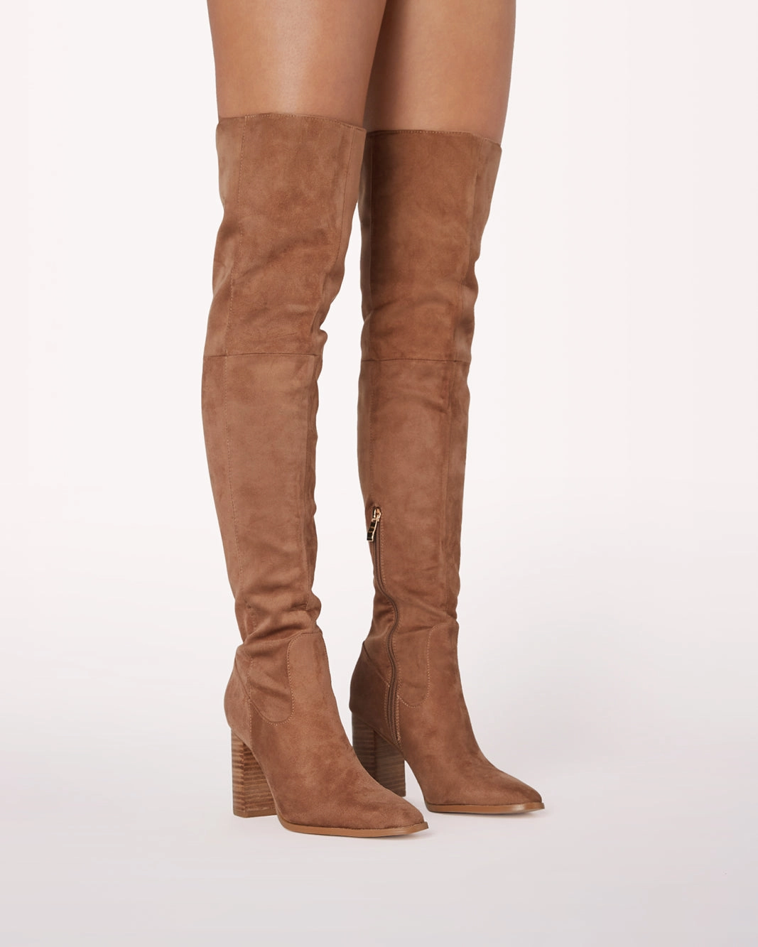 Anti Odor Cold Weather Commuter Feather Light Cold Climate VIXEN - WOOD SUEDE-NATURAL