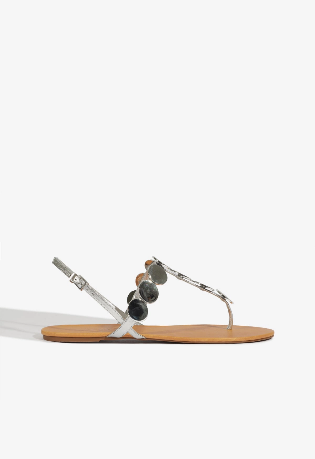 Acacia Silver Leather Sandal Supportive Core Weekend Warriors Easy Flow