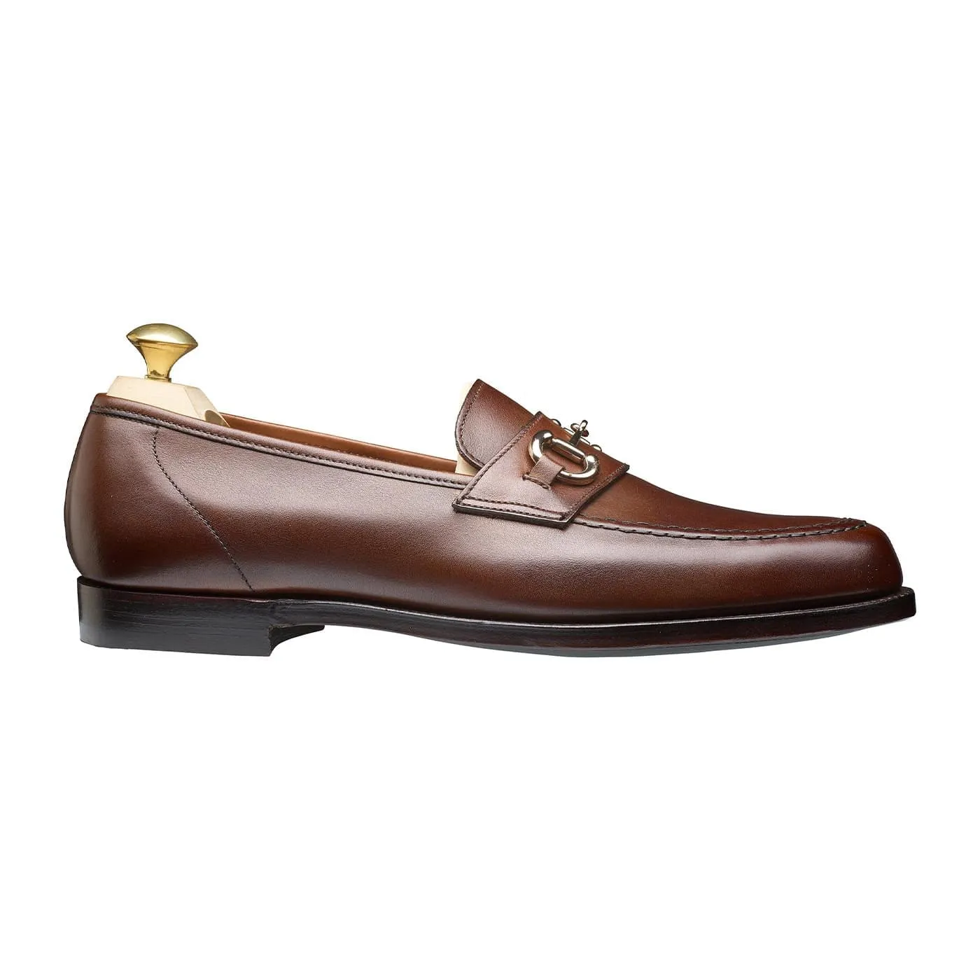 Skin Soft Italian Glam Finchley 2 Dark Brown Burnished Calf