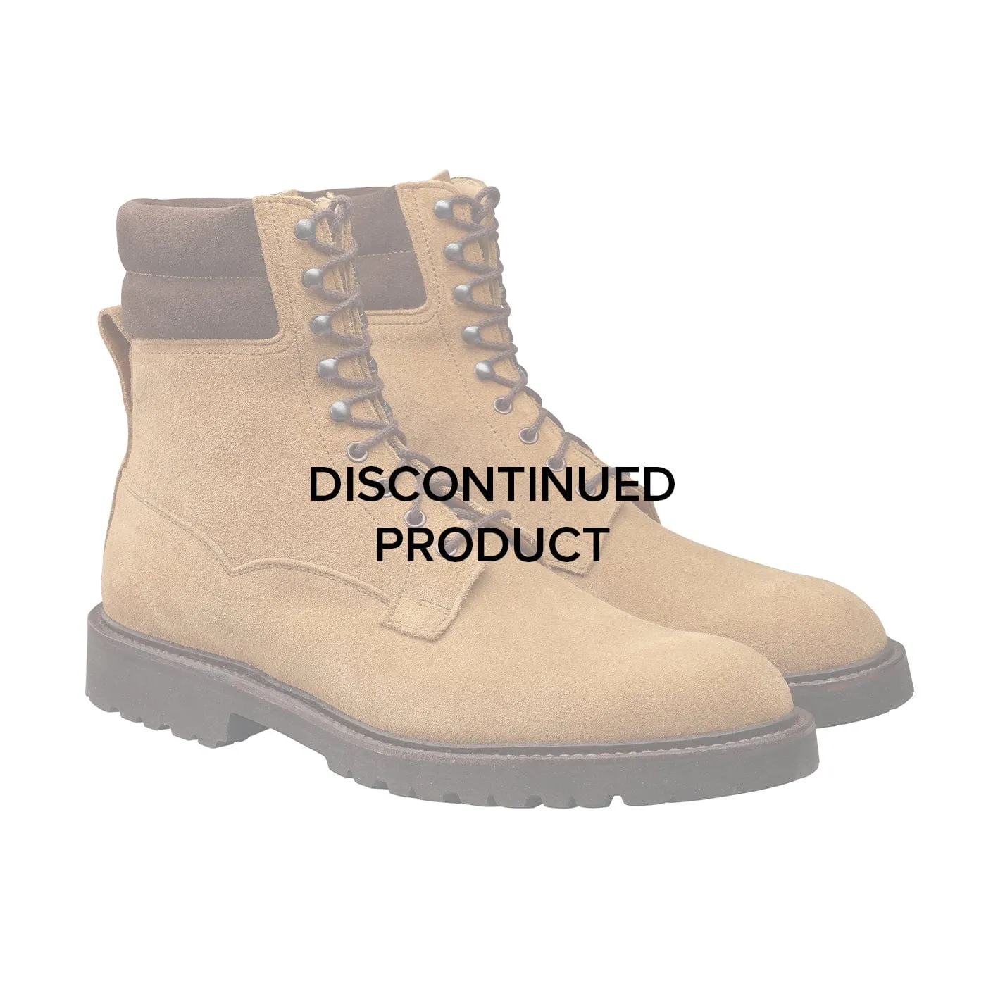 Quick Drying Work Commute Ross Fawn Suede & Dark Brown Suede Collar