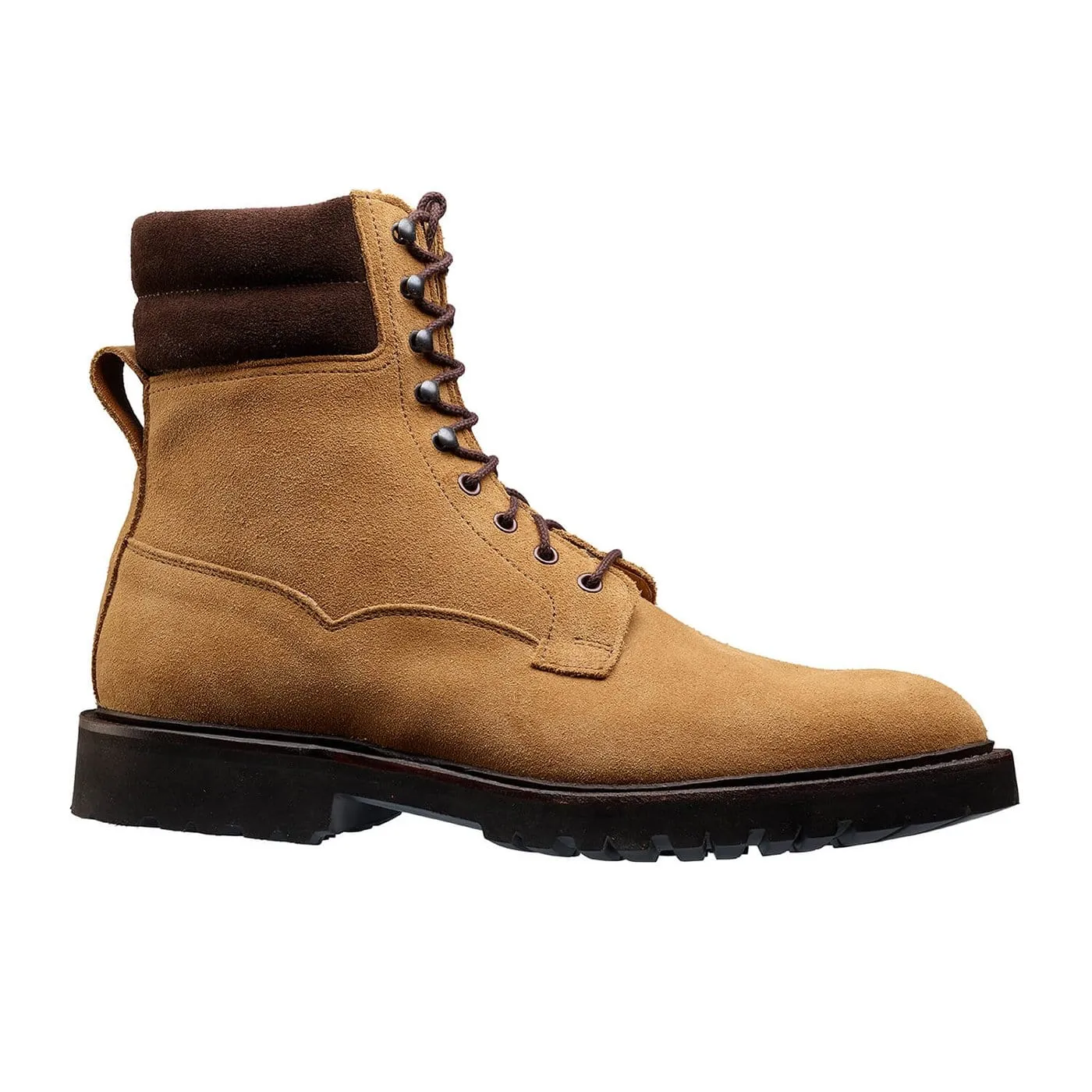 Ross Fawn Suede & Dark Brown Suede Collar Hero Edge Love Glow