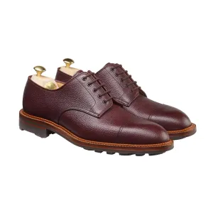 Wear Resistant Outsole Sandhurst Oxblood Zug Grain
