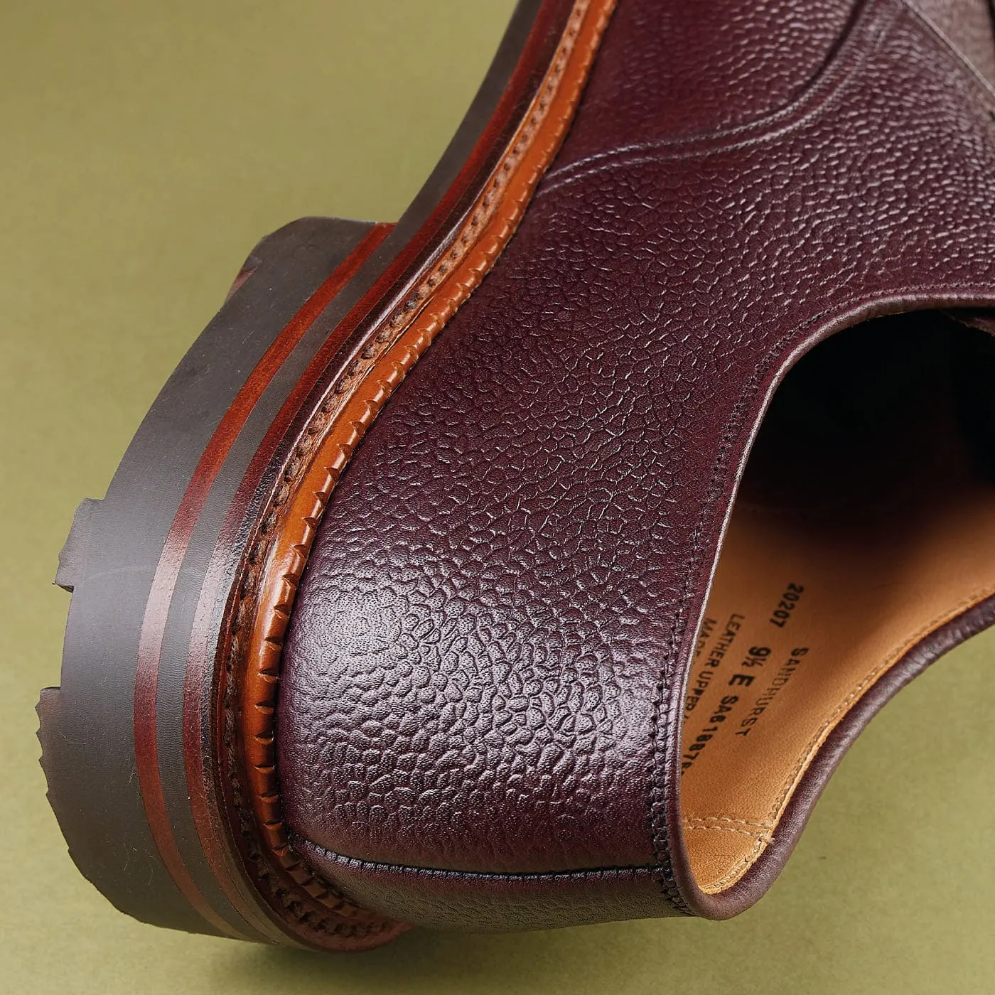 Sandhurst Oxblood Zug Grain Day Long Work Ready