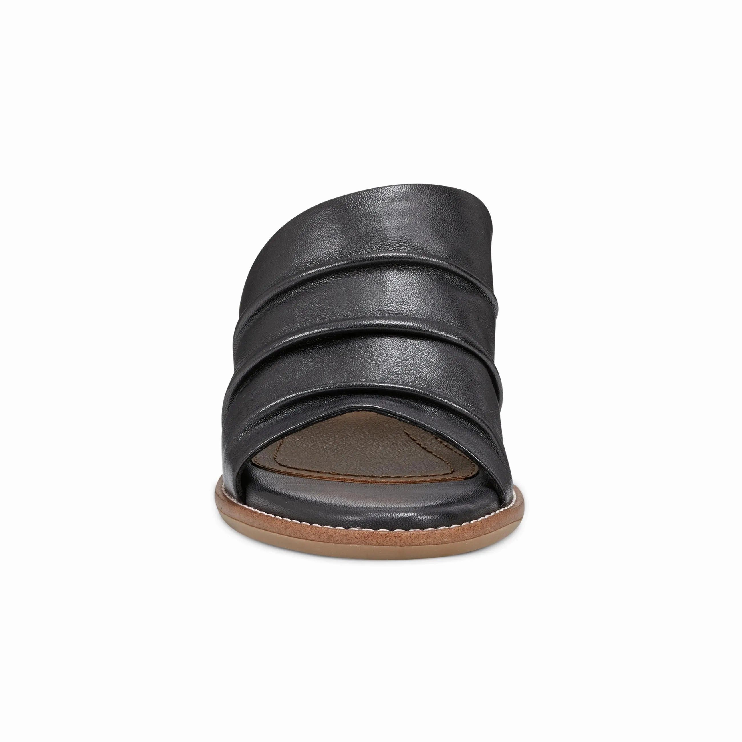Adara Ruched Slip-On Dress Sandals Comfort Technology Relaxation Ready