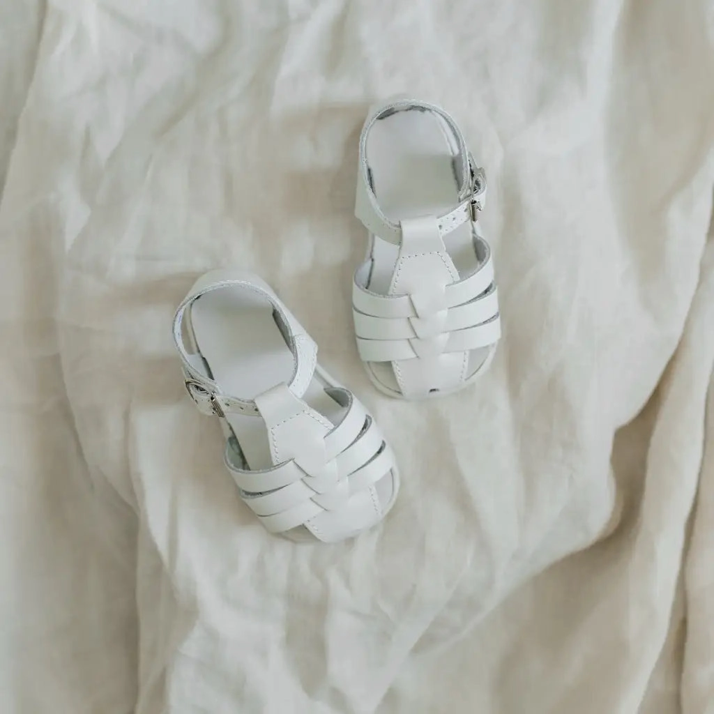 Toe Post Comfortable Daily Footwear Addie Sandal - White