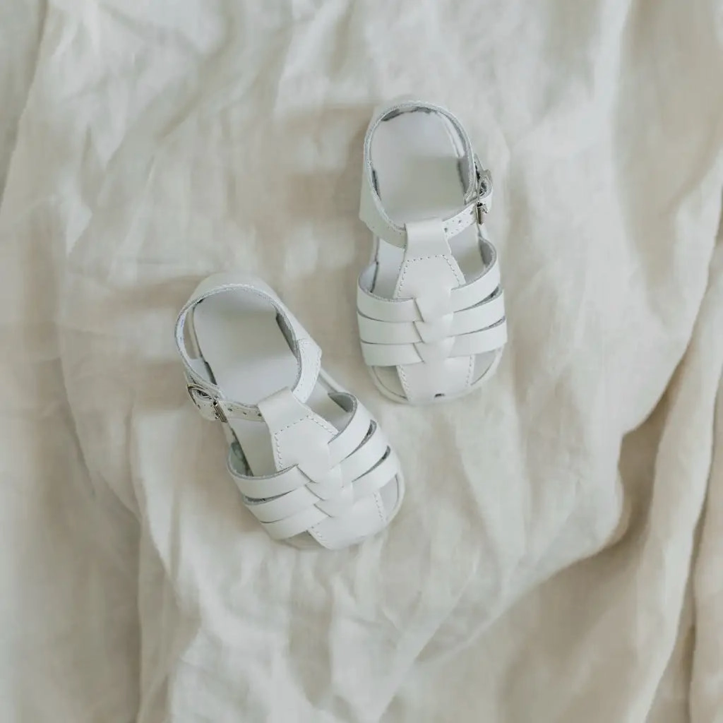 Addie Sandal - White Step Ready