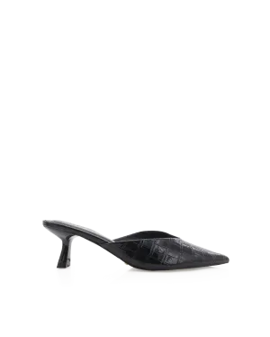Feminine Energy Love Pick ADELE - BLACK PATENT CROC