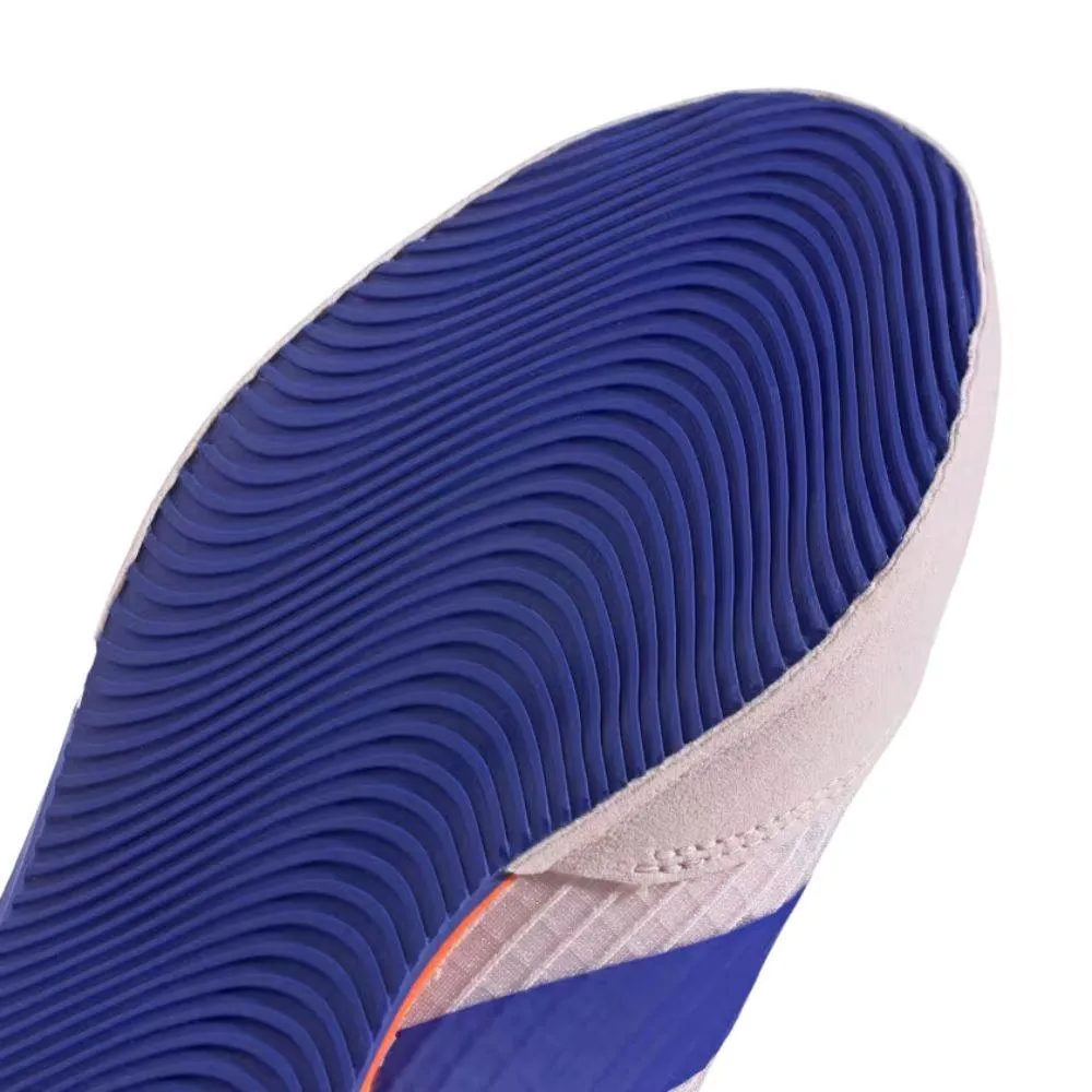 Adidas Box Hog 4 Boxing Boots - Pink/Blue