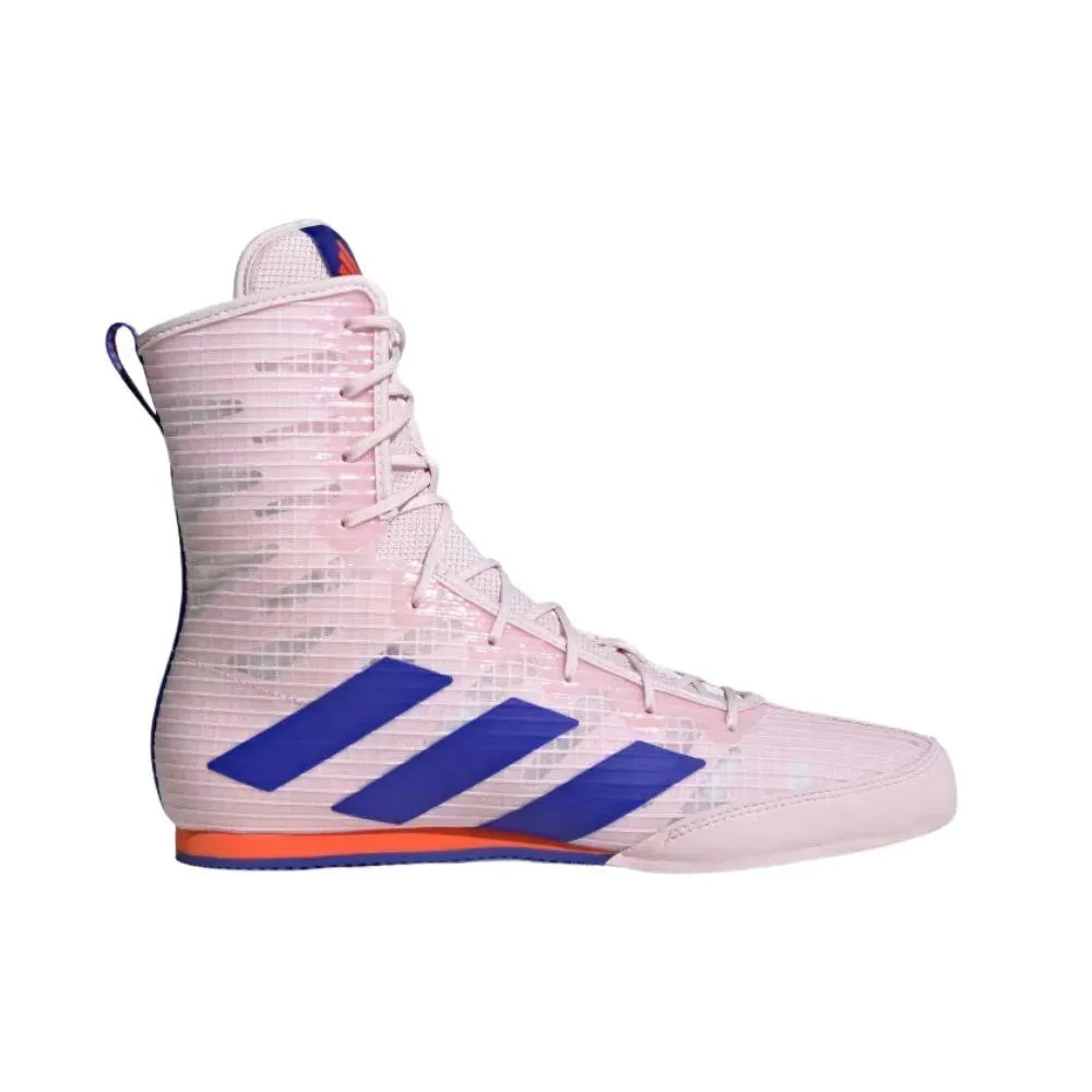 Adidas Box Hog 4 Boxing Boots - Pink/Blue