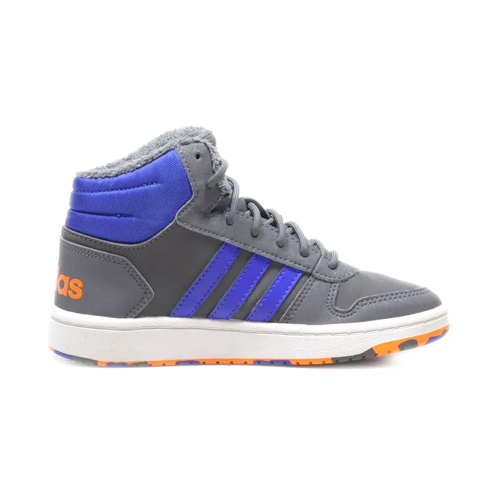 Adidas Snow Boots Leather Grey Colour For Kids
