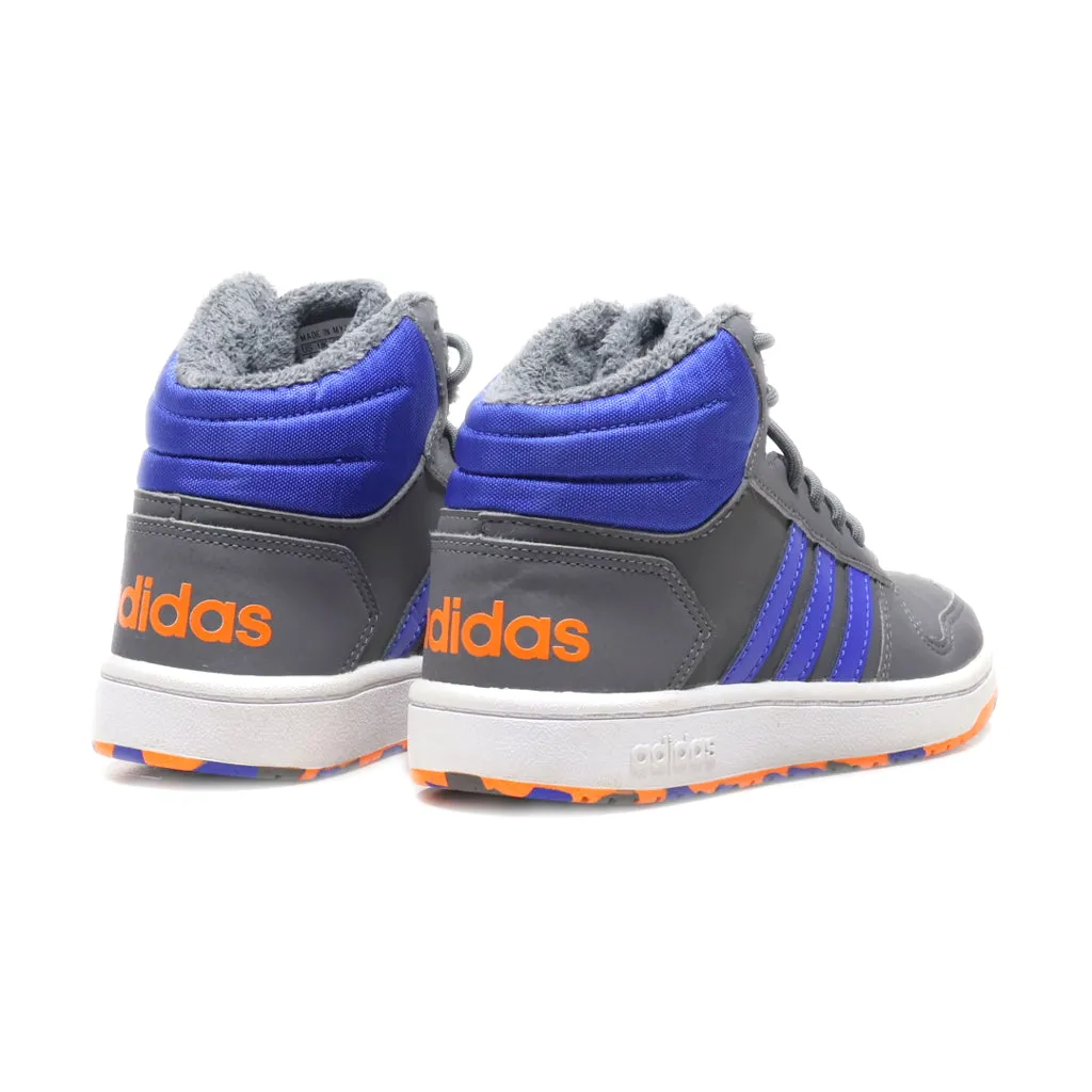 Adidas Snow Boots Leather Grey Colour For Kids