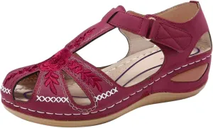 Adjustable Strap Orthopedic Sandals Women Arch Support Platform Wedge Summer Casual Shoes Comfortable Walking Outdoor Flip Flops Non Slip