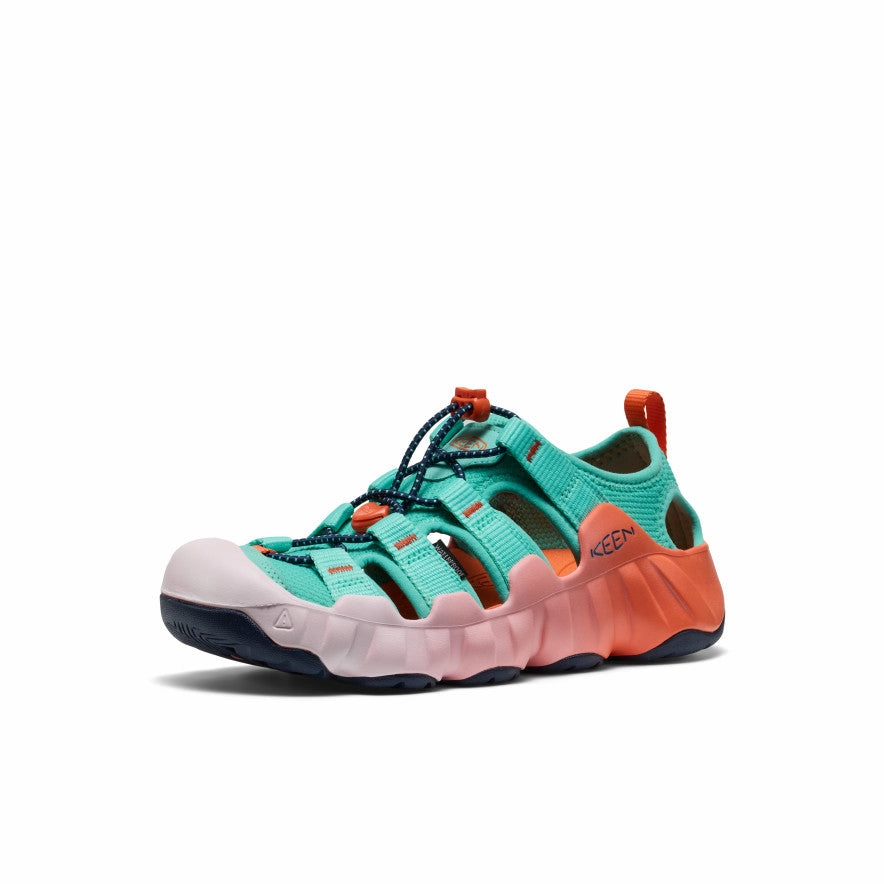 Women's Hyperport H2 Sandal  |  Pool Blue/Nasturtium Bonded seams Freedom Step