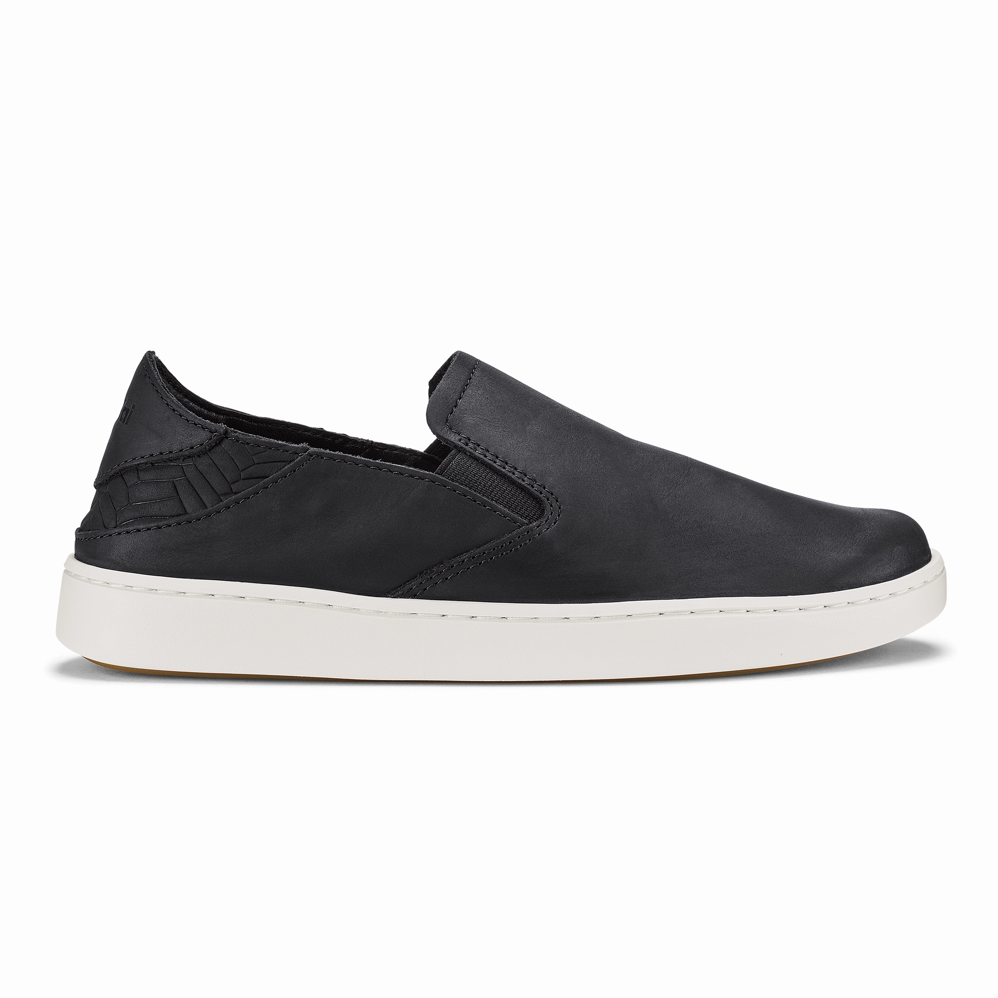 Pehuea Leather  -  Onyx / Onyx Slip Comfort