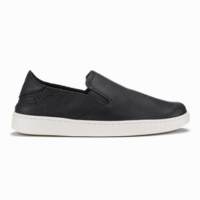 Pehuea Leather  -  Onyx / Onyx Slip Comfort