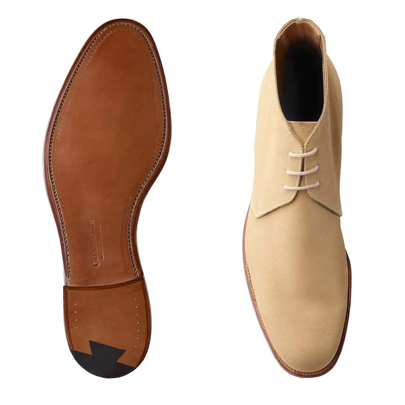Leather Cool Chukka Safari Suede
