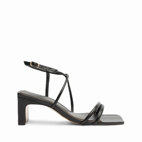 Aimee Block Leather Sandal Heritage Line Freeze Grip