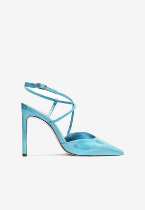Hill Tough Style Pop Aimee Specchio Leather Pump