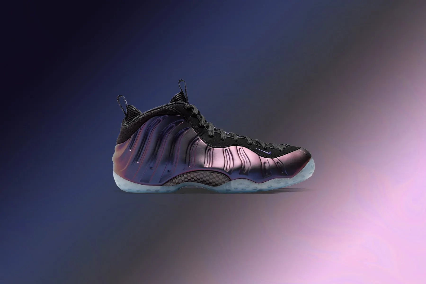 Air Foamposite One - Black/Varsity Purple