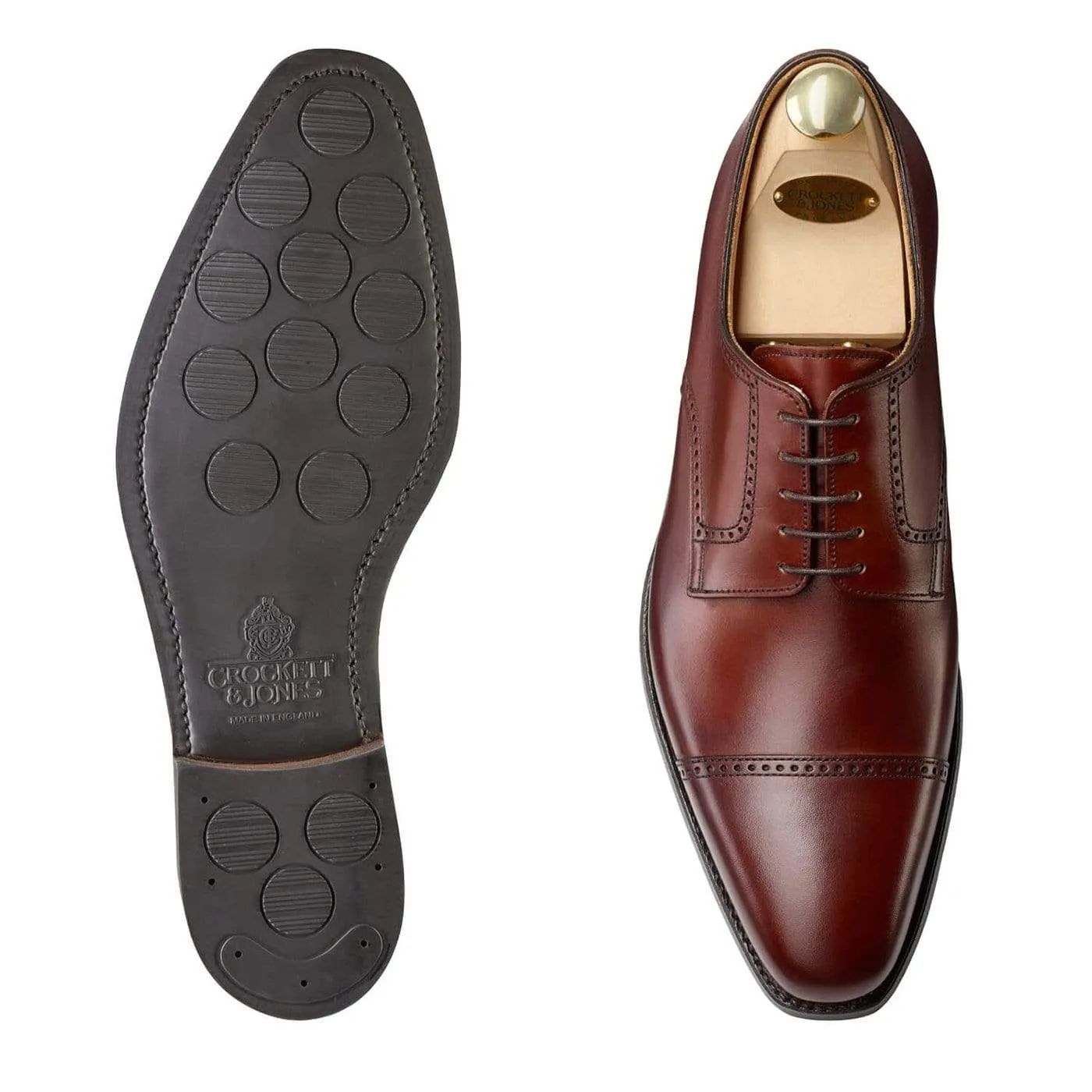 Salisbury Chestnut Antique Calf Genuine Leather Upper