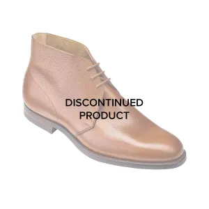 Chukka Tan Pebble Grain Elastic Cuff Durable Shell Urban Commute