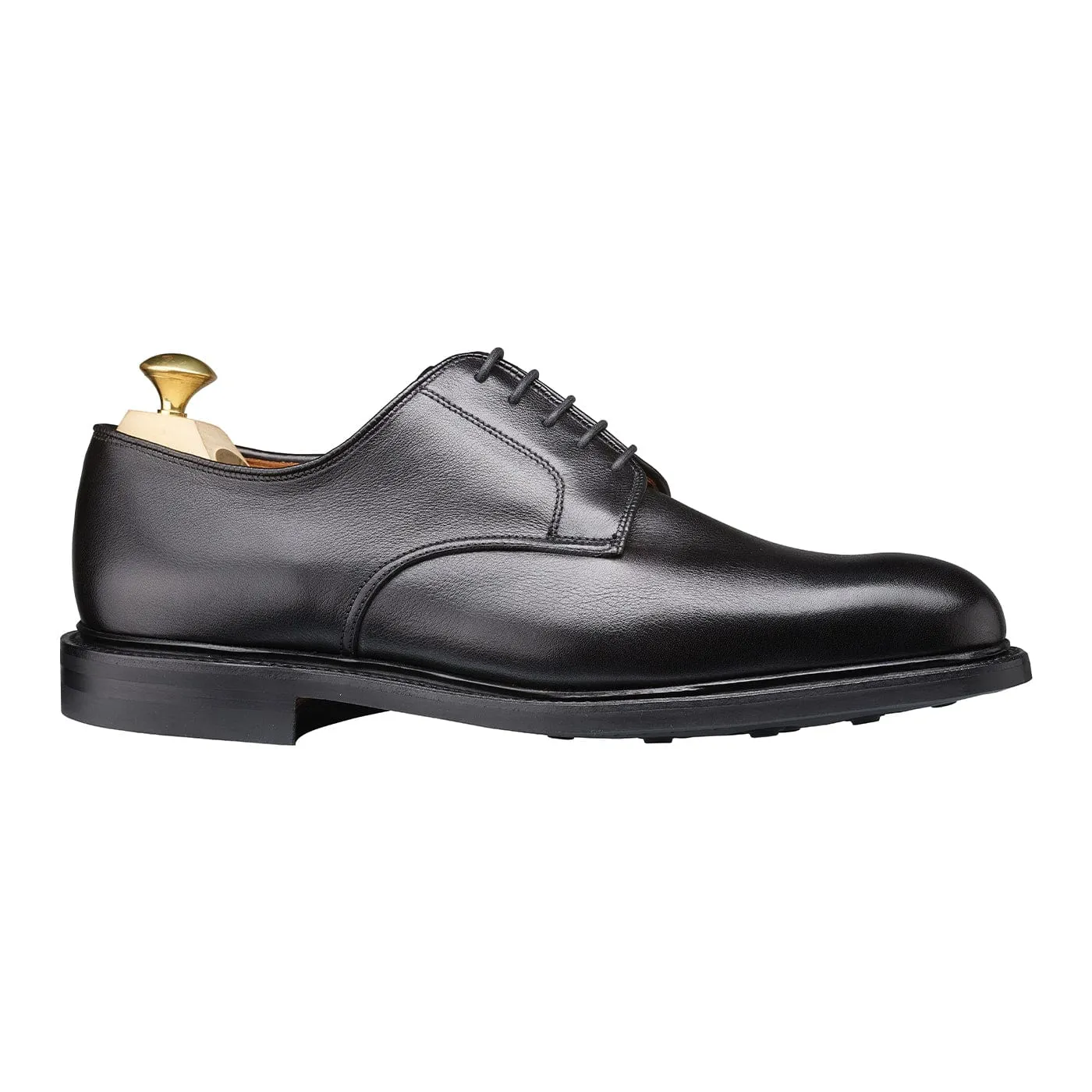 Grasmere Black Milled Calf Shine Silver
