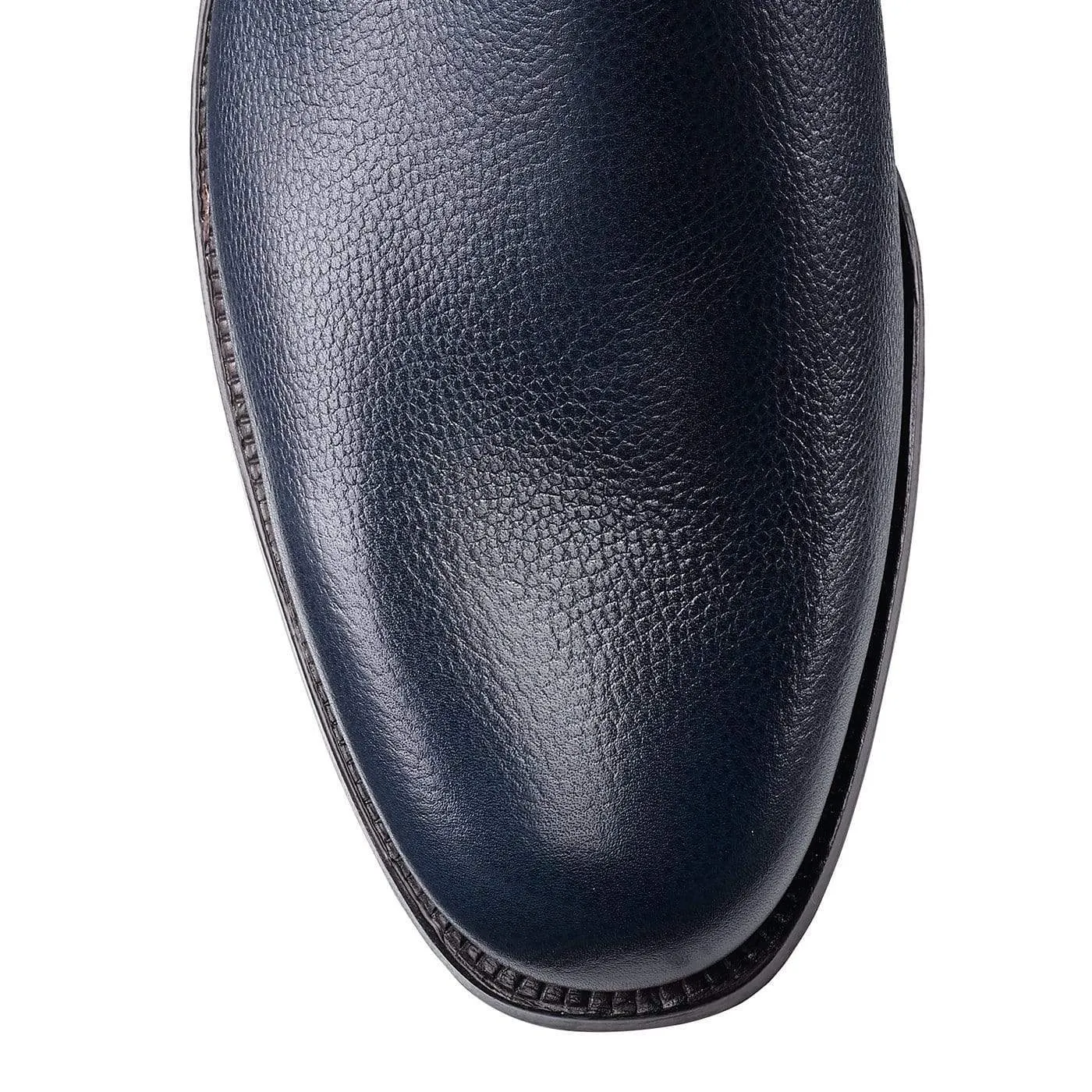 Responsive Midsole Chukka Navy Pebble Grain