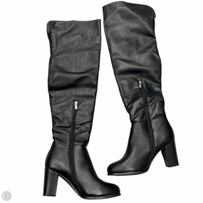 Boots Knee Heels By New York And Co In Black, Size: 8 Water-resistant Flexible Frame Daily Walks