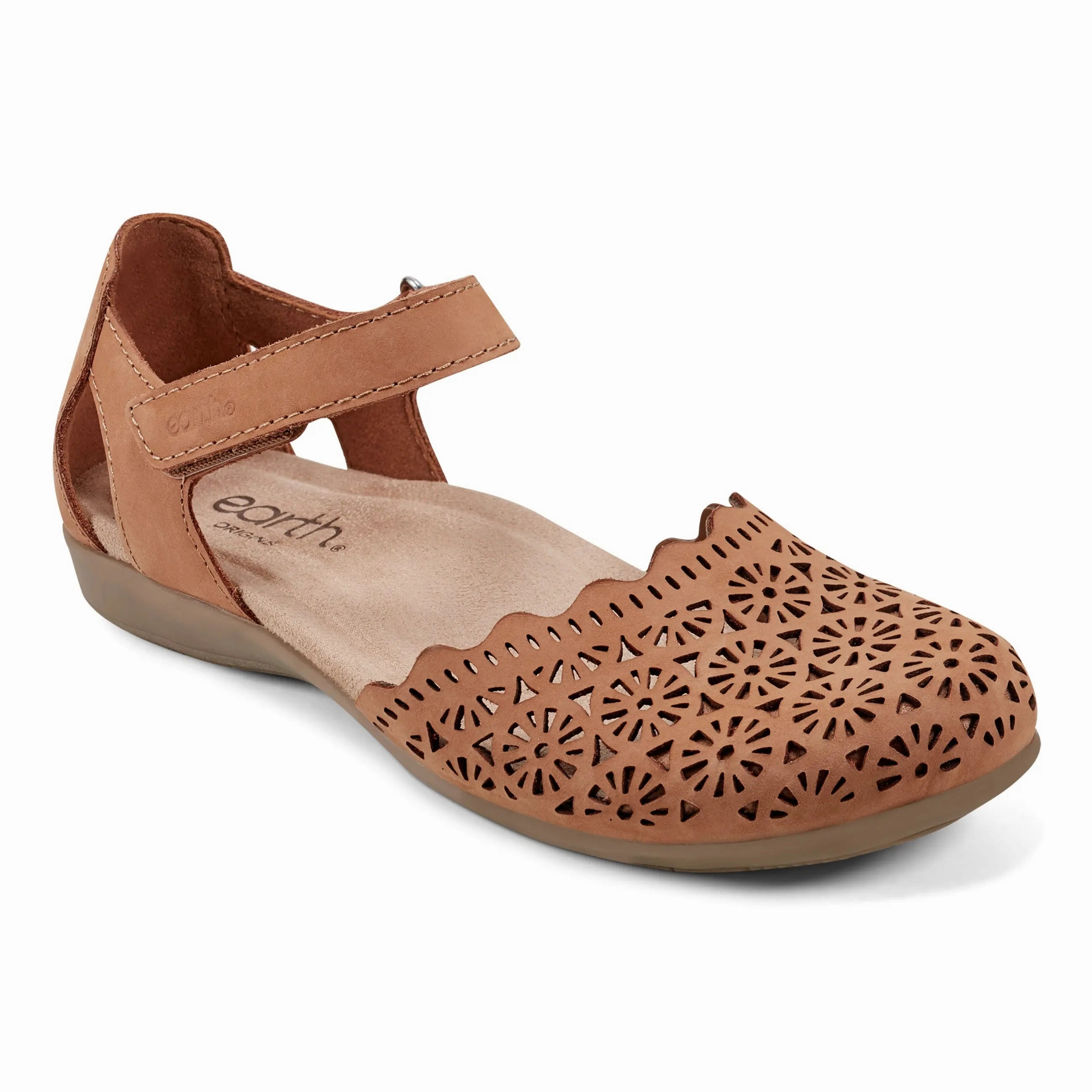Bronnie Casual Slip-On Perforated Sandals Trail Lane