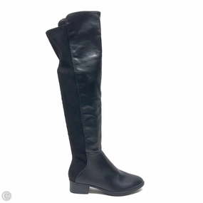 Boots Knee Heels By Fergalicious In Black, Size: 7 Washable Indie Core