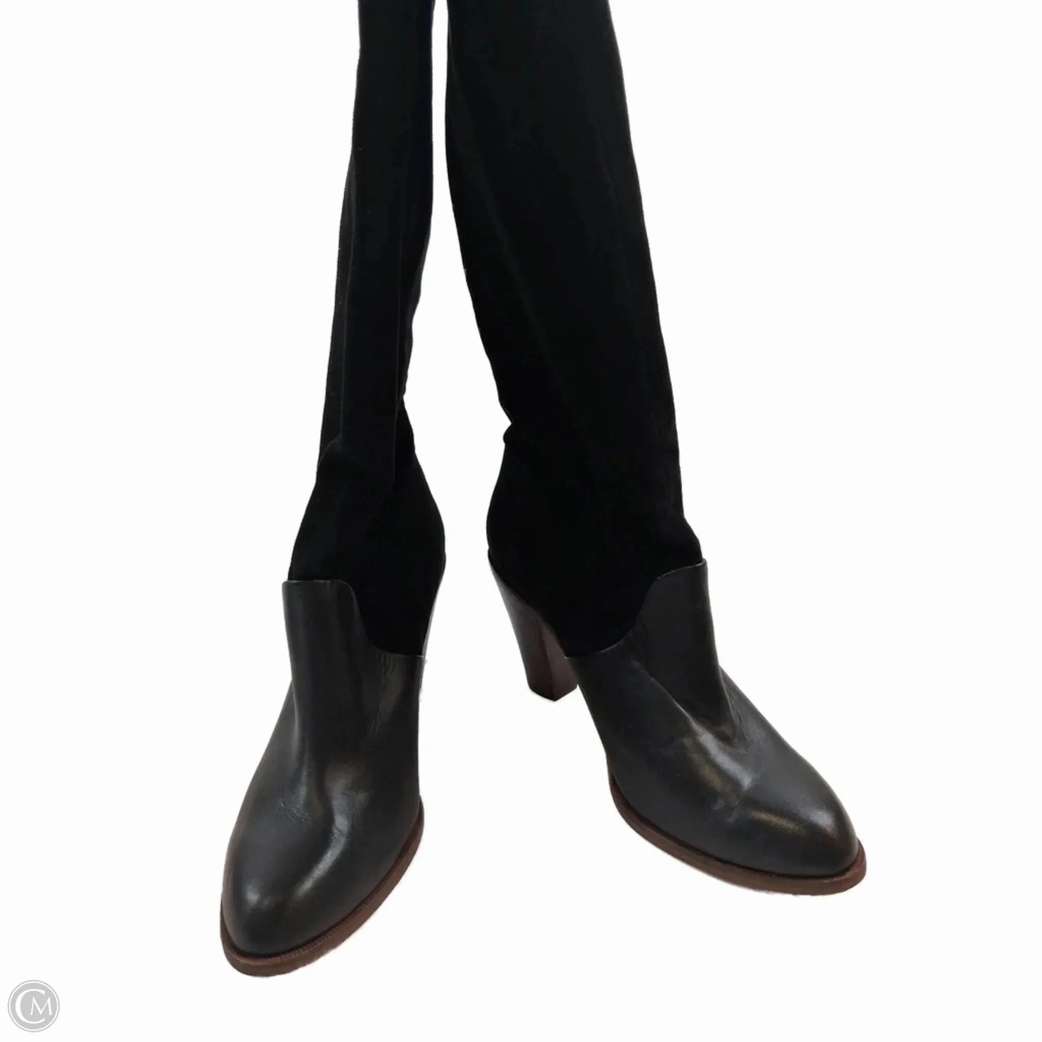 Silent Glam Heavy Duty Performance Boots Knee Heels By Splendid In Black, Size: 10