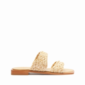 Amani Straw Flat Sandal Top Rated Foam Lining Standing Workers