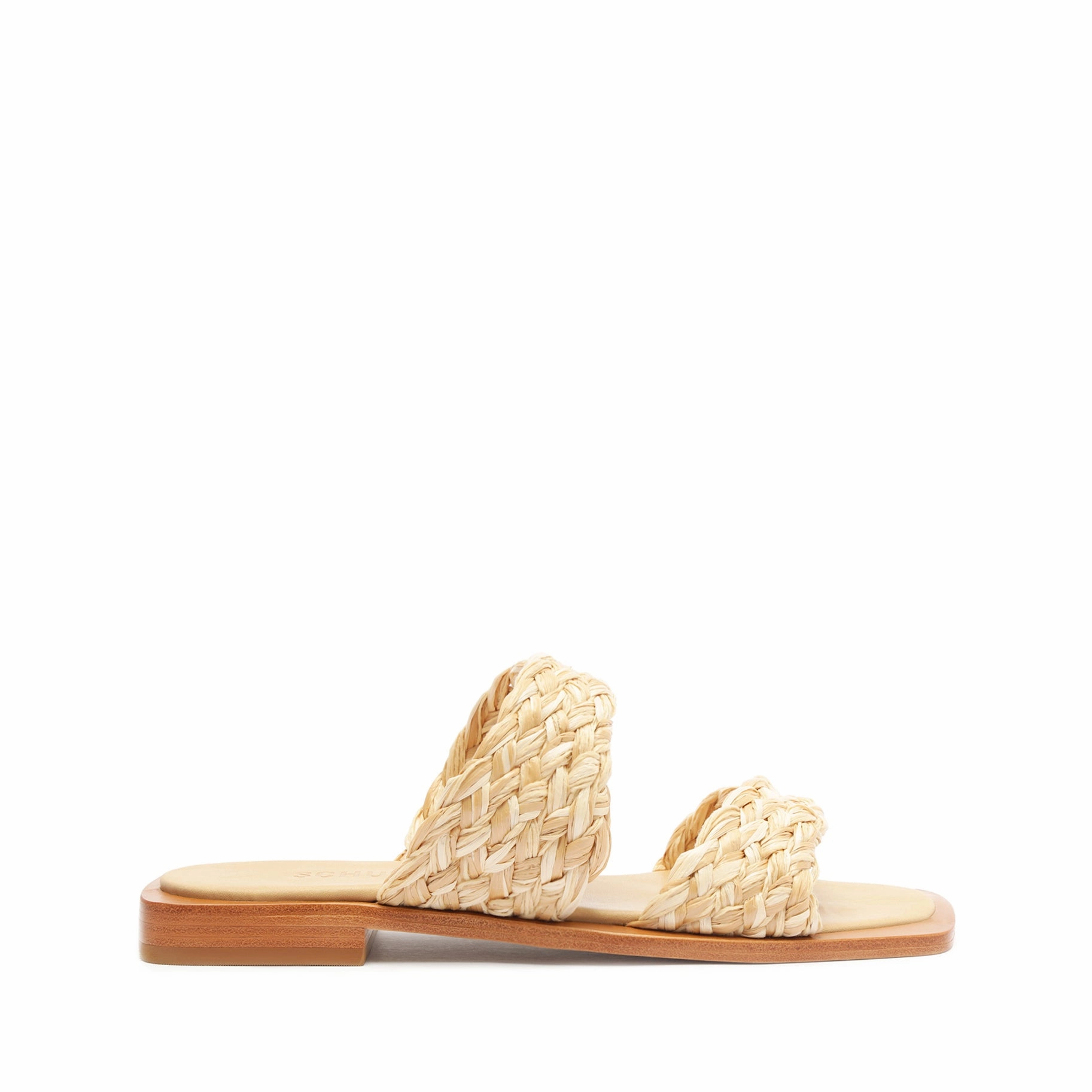Amani Straw Flat Sandal Training