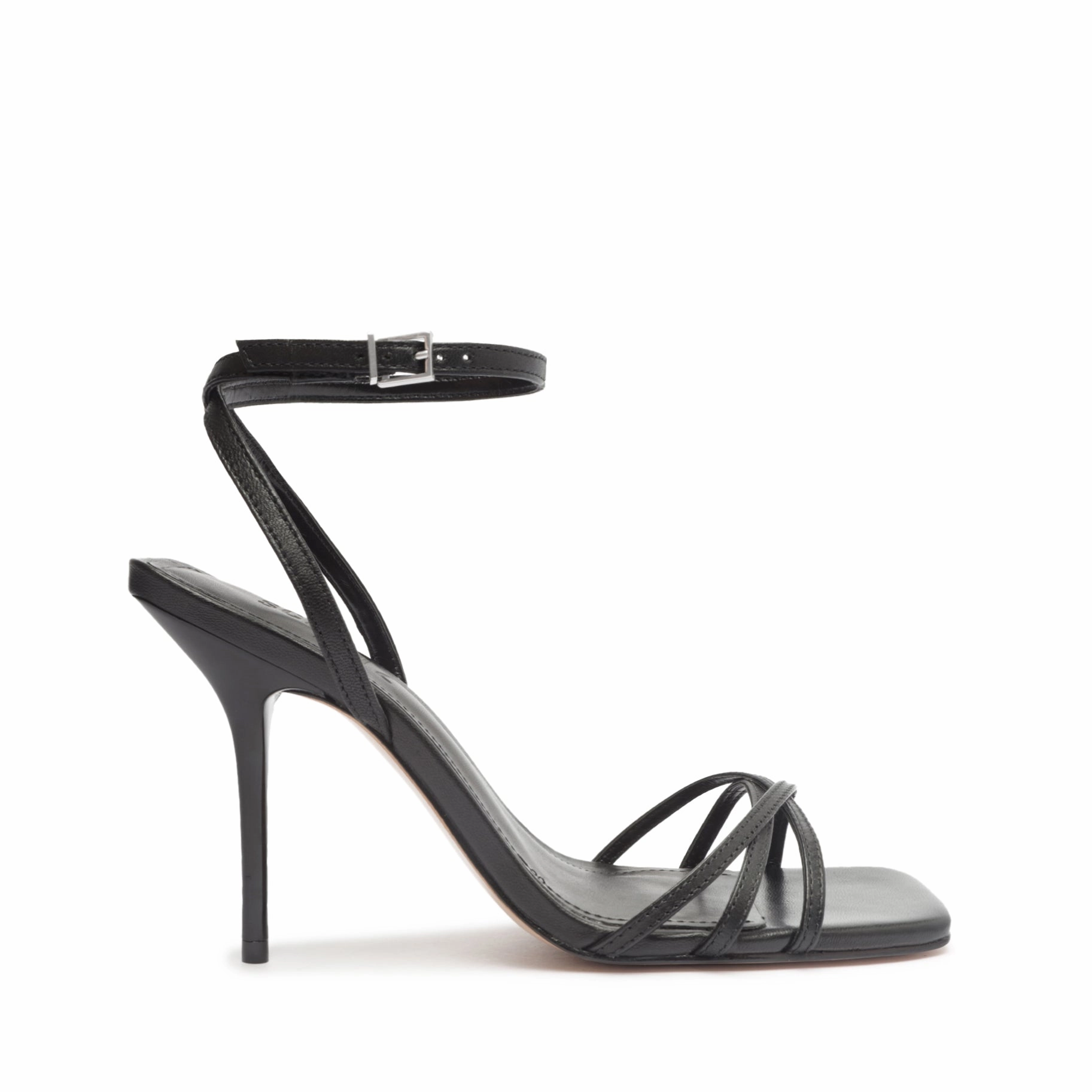 All Day Rainy Day Amelia Square Nappa Leather Sandal