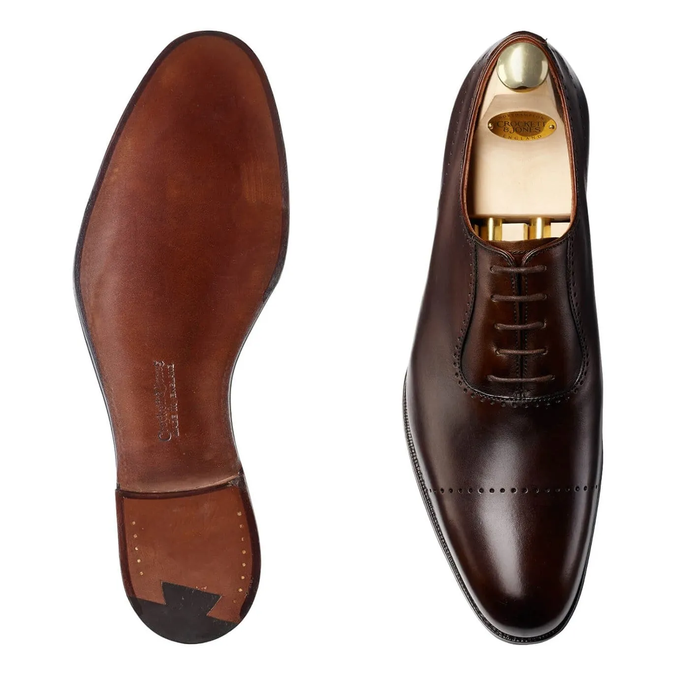 Courtenay Dark Brown Antique Calf Lace Up Style