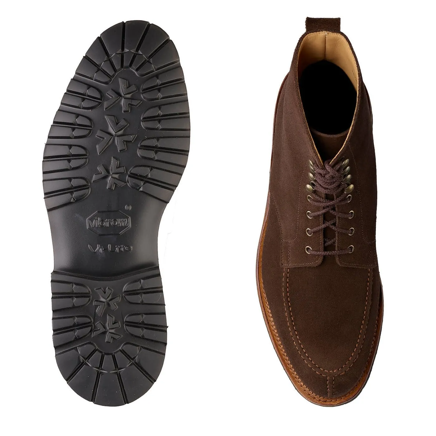 Shannon Dark Brown Suede Dust Guard