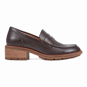 Industrial Site Cushioned Step Weekend Wanderer Lindy Almond Toe Casual Slip-on Penny Loafers