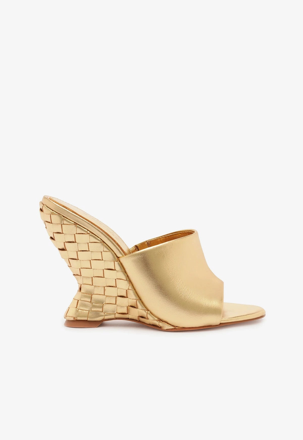 Durable Build Minimalist Fans Stretchable Material Aprill Woven Leather Sandal