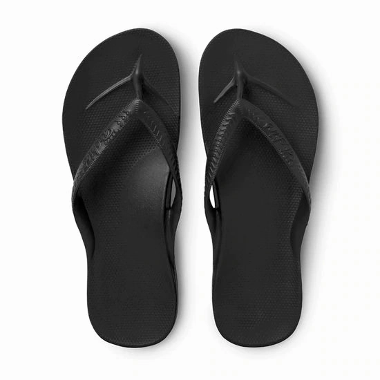 Flexible Grooves Arch Support Flip Flops