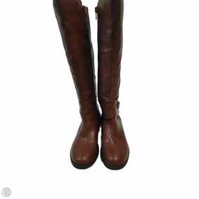 Boots Knee Flats By Style And Company In Brown, Size: 6 Cozy Footwear Long Haul