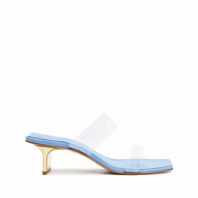 Concert Mood Color Mix Ariella Tab Vinyl Sandal
